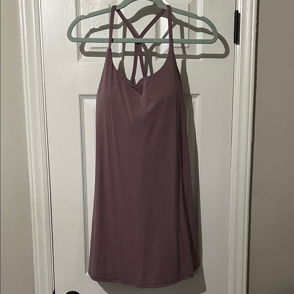 Purple Strappy Dress